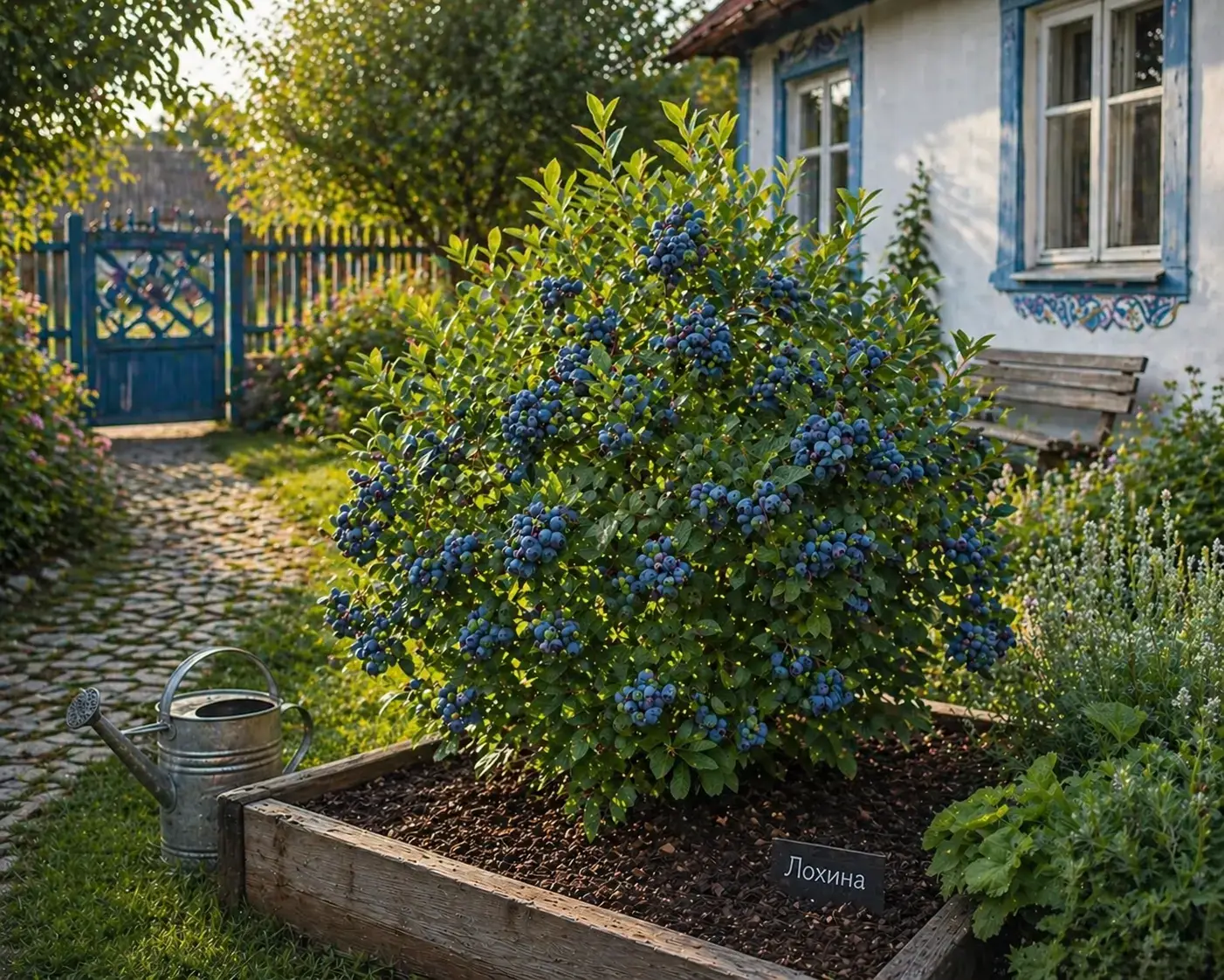 Готовий кущ з ягодами